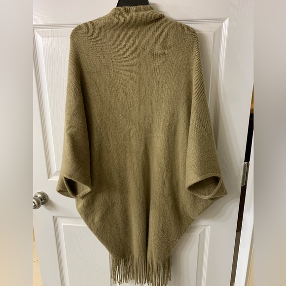 Sweater Poncho - worn once. - Picture 3 of 3